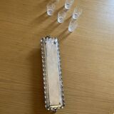 Baccarat liqueur set, glasses, and stand. Rare item.