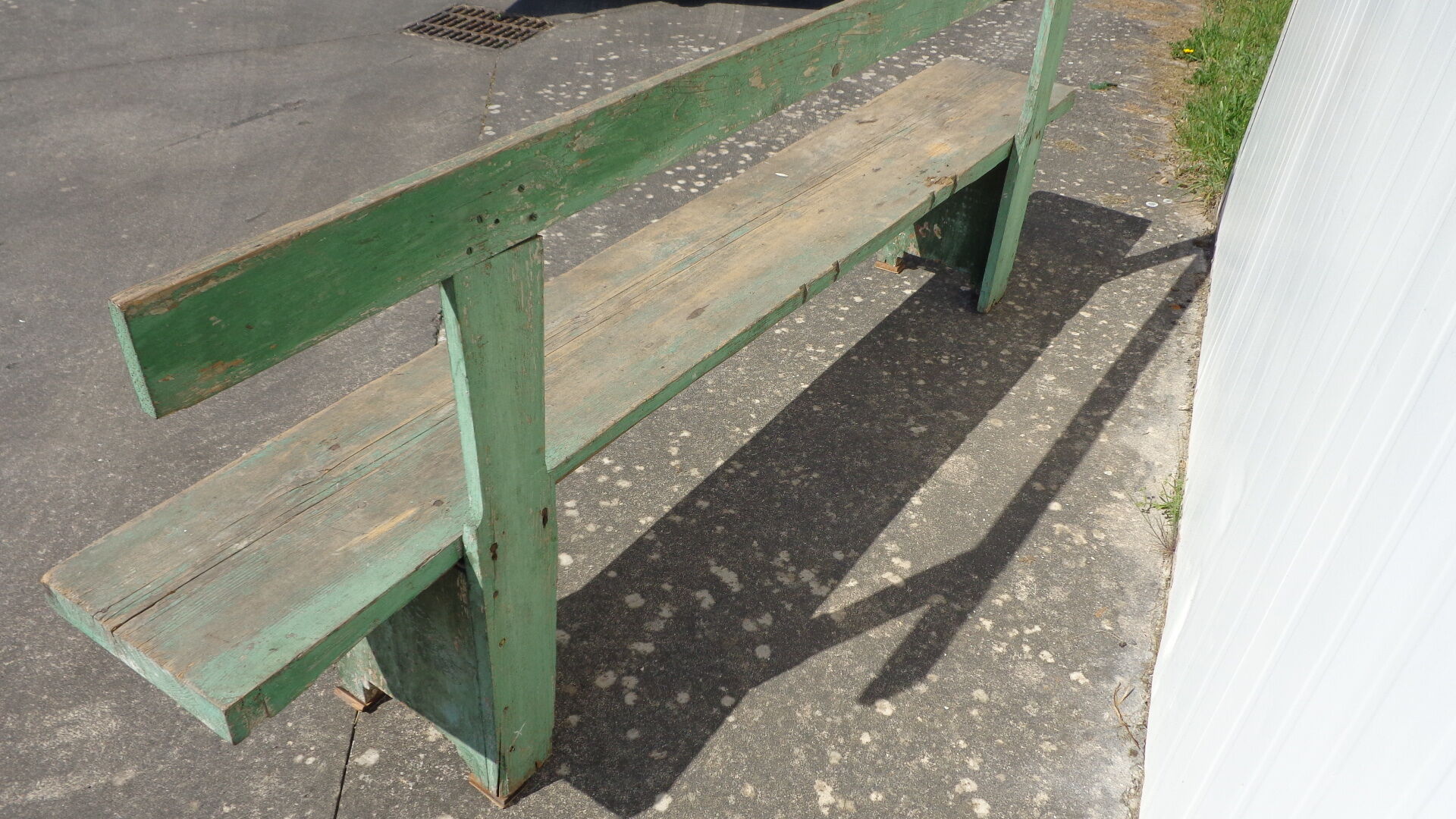 Banc de jardin en chêne