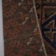 Vintage Turkish handmade rug 125x212 cm