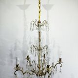 Lustre 5 lumières cristal