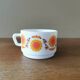 Suite of 4 large vintage cups