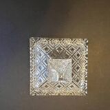 Cut glass sugar bowl