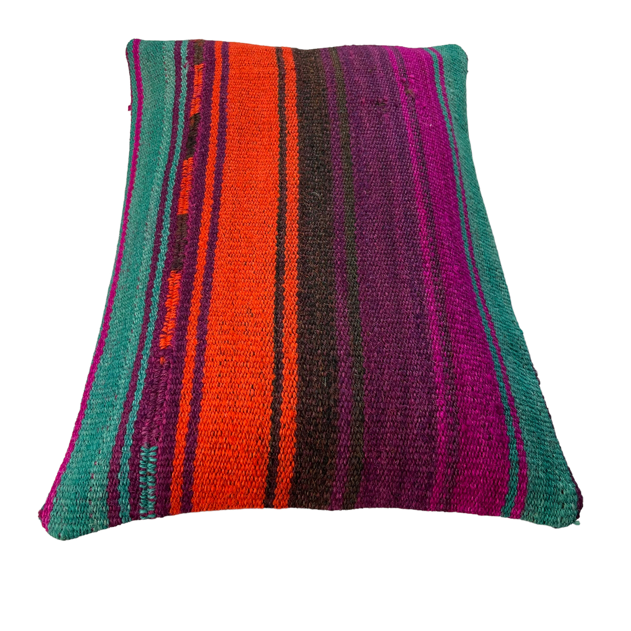 Vintage turkish handmade cushion cover , 30 x 50 cm