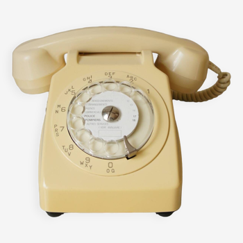 Socotel S63 ivory telephone 1982