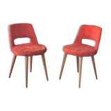 Pair of vintage moumoute chairs