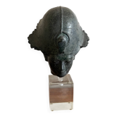 Sculpture Head workshop Michel Cayla Egypt