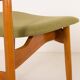 Arne Hovmand Olsen style Scandinavian mid century chairs, set of 4, 1970s