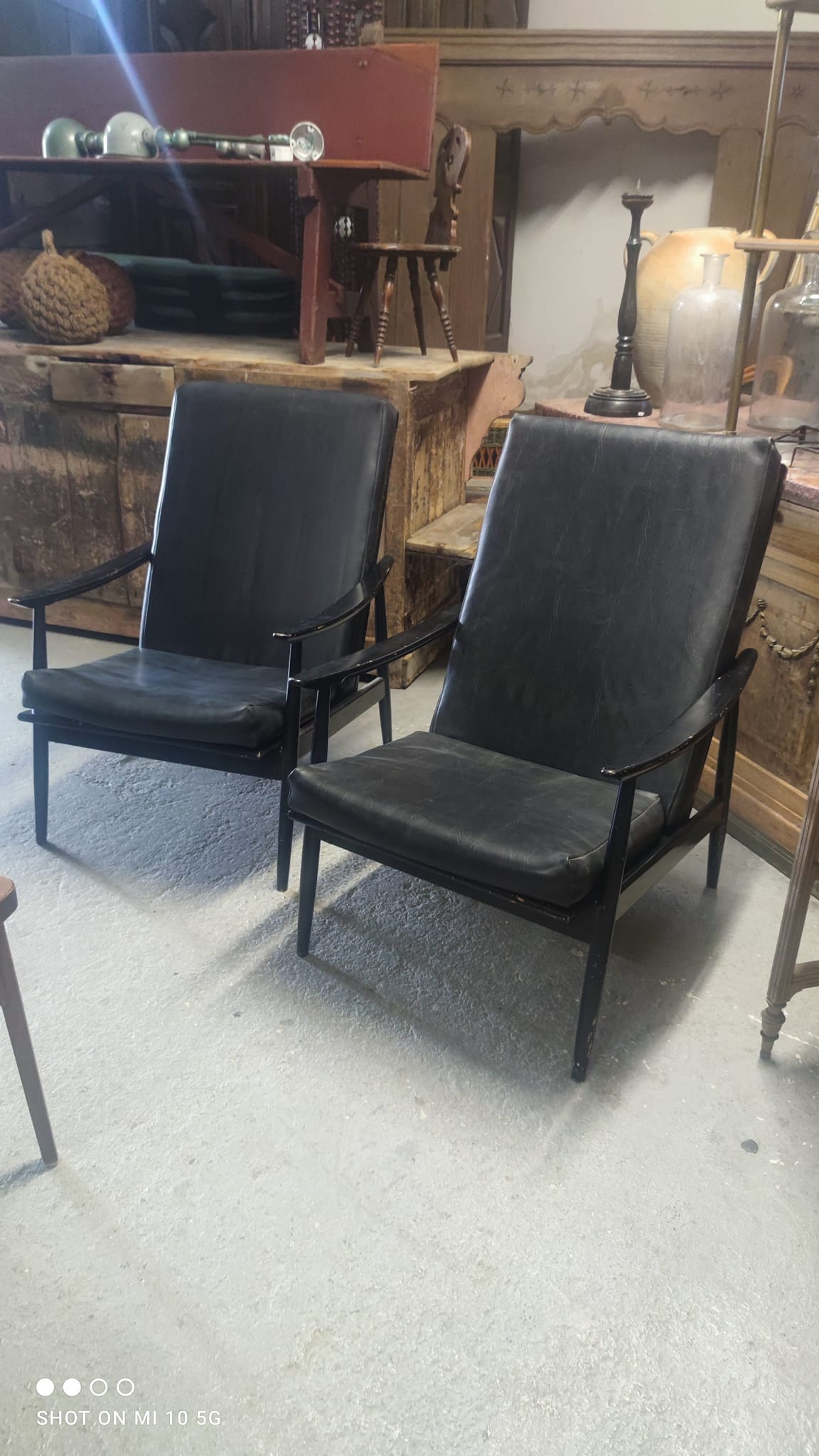 Pair of armchairs