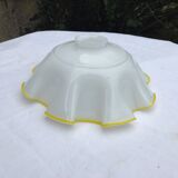 Vintage opaline pendant lampshade