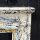 Louis XVI style fireplace in Paonazzo marble, circa 1880.