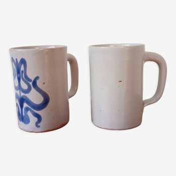 Two ceramic mugs
