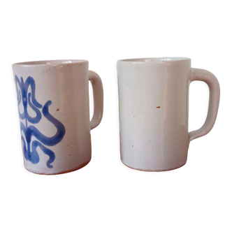 Two ceramic mugs