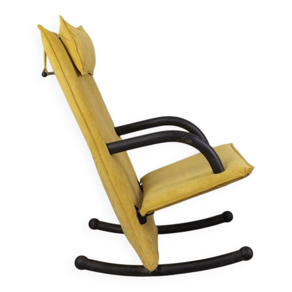 ROCKING CHAIR FROM THE 1980S, “T-LINE” DESIGN BURKHARD VOGTHERR FOR ...
