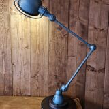 Blue jielde lamp two arms