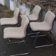 Steelcase Strafor chair, sled legs, 1970s
