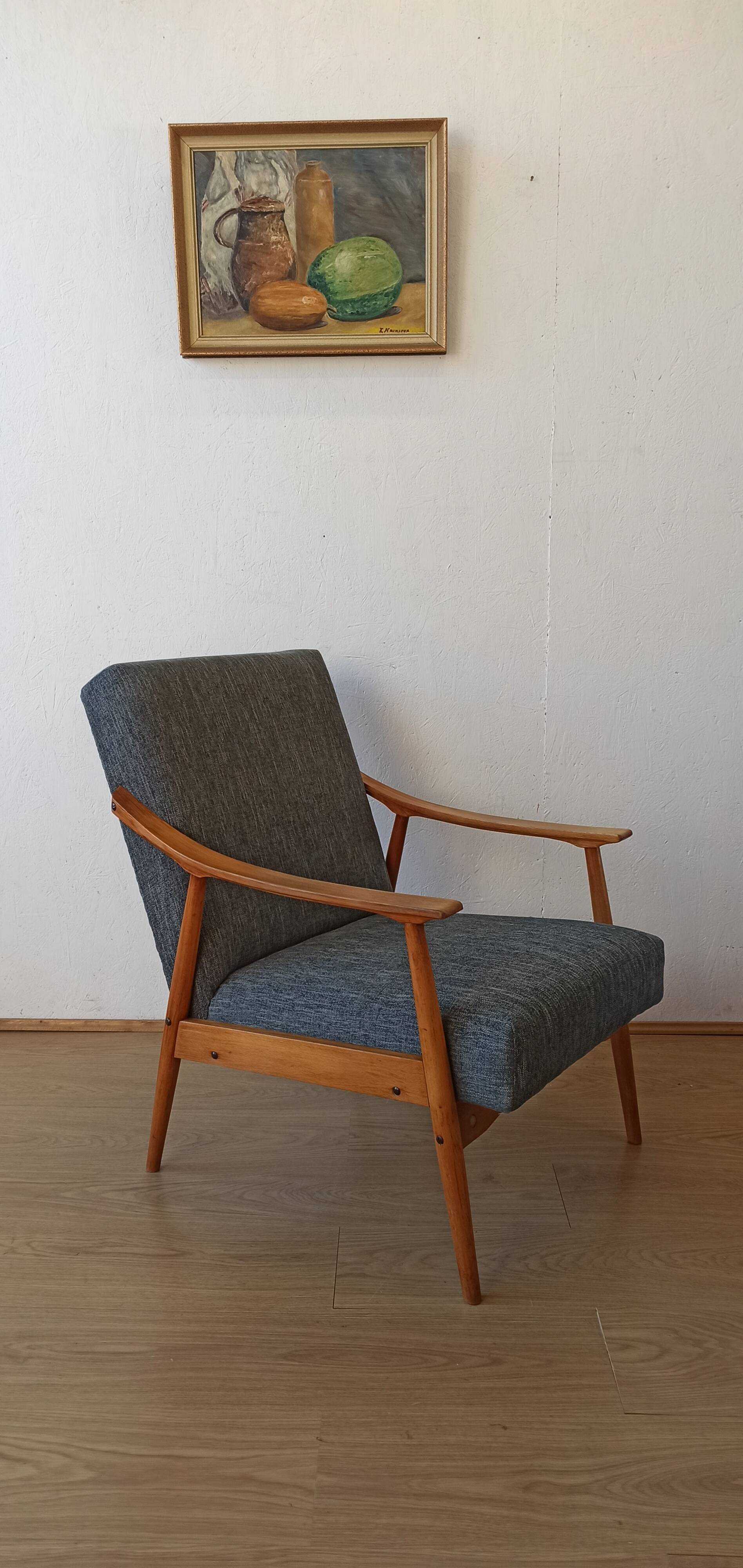 Pair of Mid-Century Armchairs 70s.