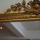 English giltwood overmantle mirror h161cm