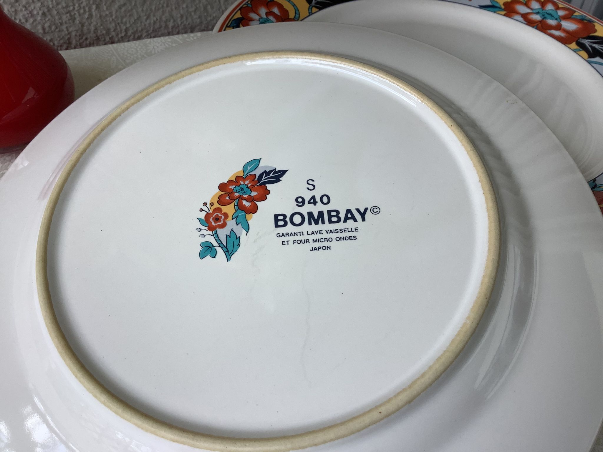 Pier Import Japan Bombay Plates
