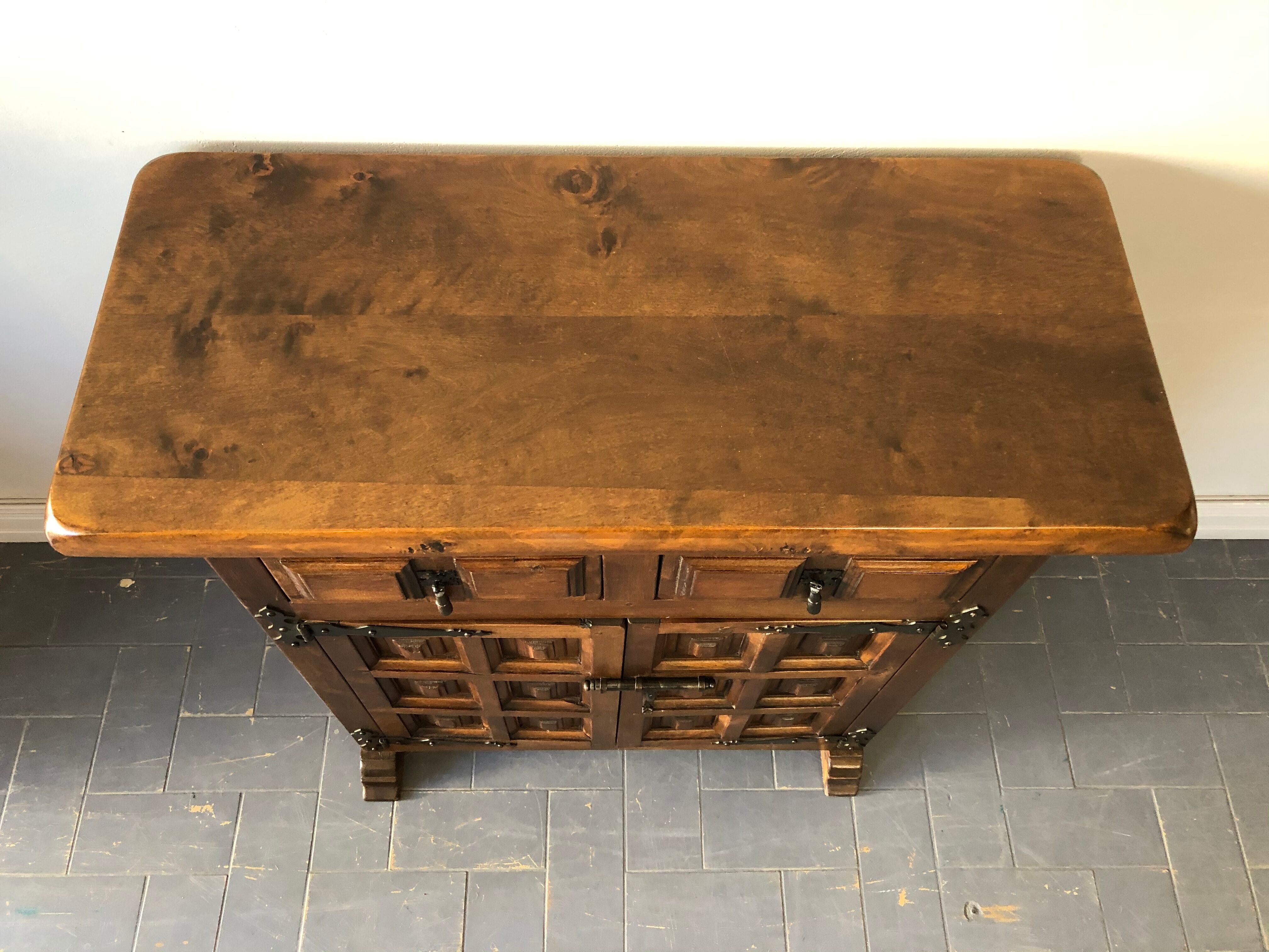 Antique walnut sideboard