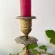 Pair of antique candlesticks