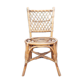 Bamboo and rattan chair