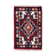 Vintage persian carpet hamadan handmade 40cm x 59cm 1970s