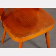 Suite of 4 vintage chairs by Oswald Haerdtl for Ton, 1960