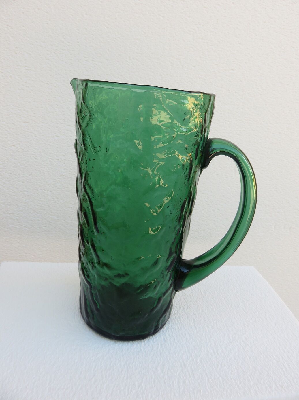 Pichet en verre année 60
