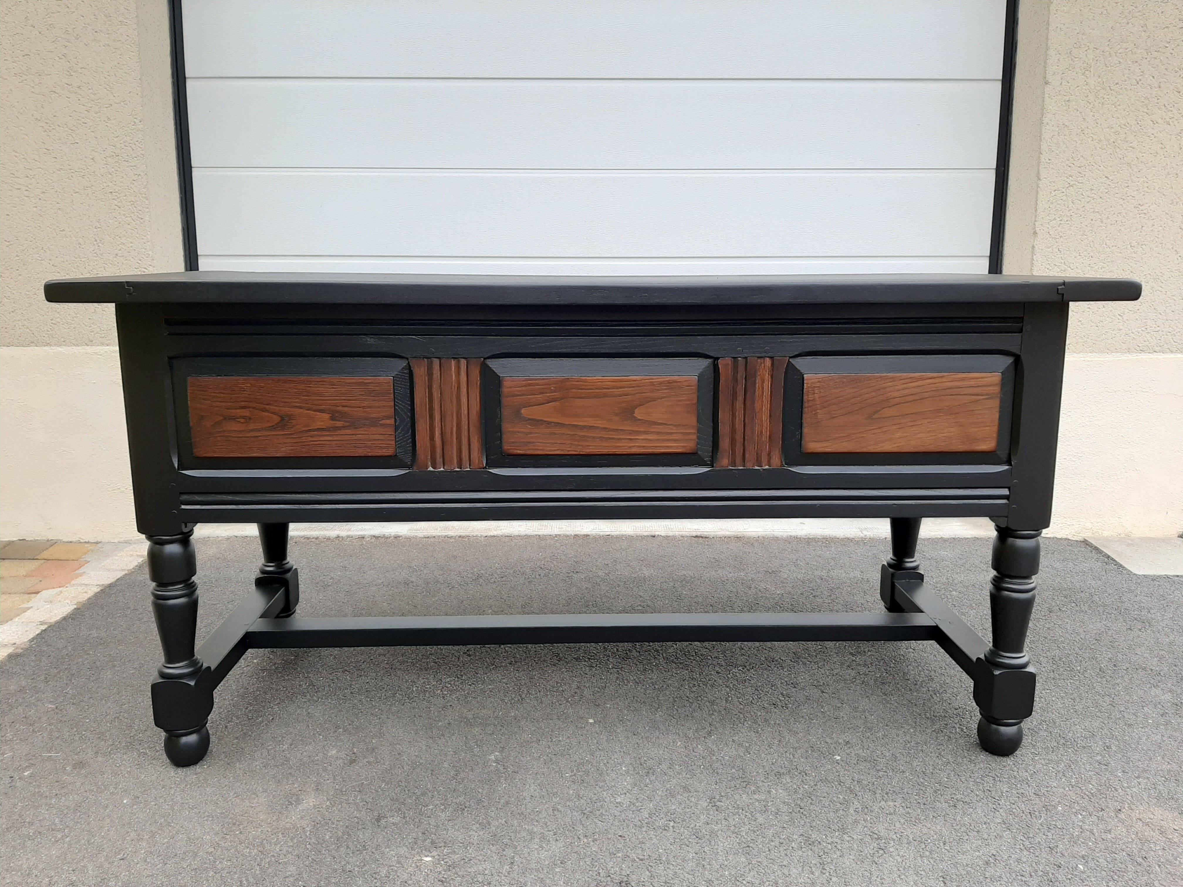 Solid oak notary office