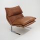 Pair of “Onda” armchairs by Giovanni Offredi for Saporiti, 1970s