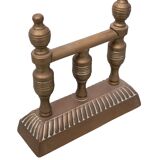 Antique Brass Fireplace Tools 19th Century