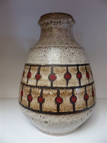 Vase jasba West Wermany fat lava