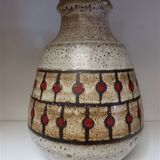 Vase jasba West Wermany fat lava