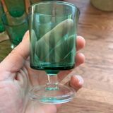 Vintage digestif glasses