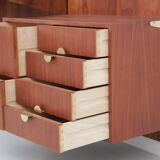 BO71 modular teak bookcase by Finn Juhl