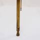 Brass side table with double glass top Maison Jansen Style - Circa 1940