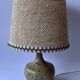 Vintage stoneware lamp