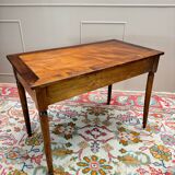 Louis XVI Style Walnut Desk Table 19th Century