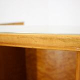1960s pair of italian bedside tables in high gloss finish