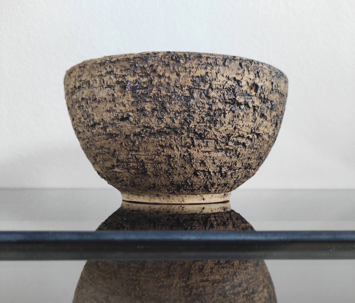 Bowl / Brutalist cache-pot - In the style of Pieter Groeneveldt