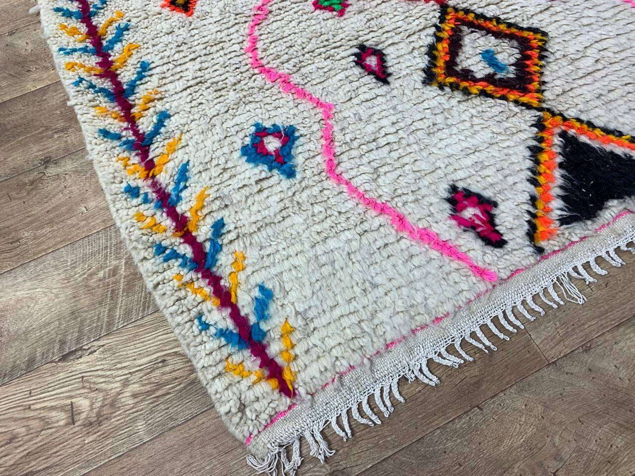 Handmade Moroccan Berber rug 240 x 147 cm