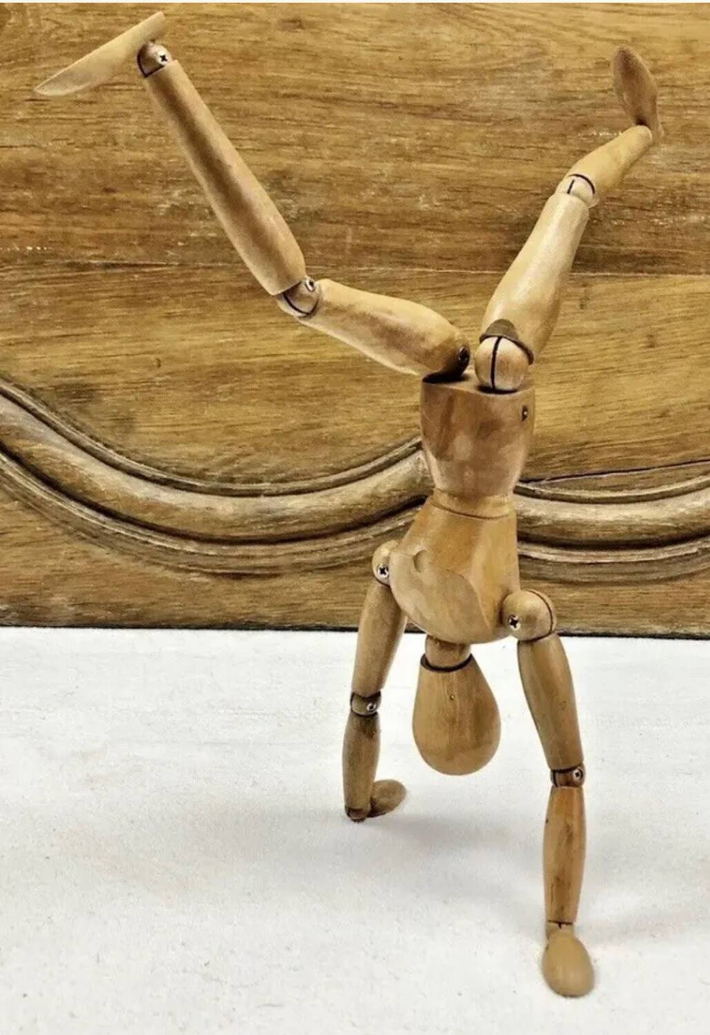 Former artist's studio mannequin