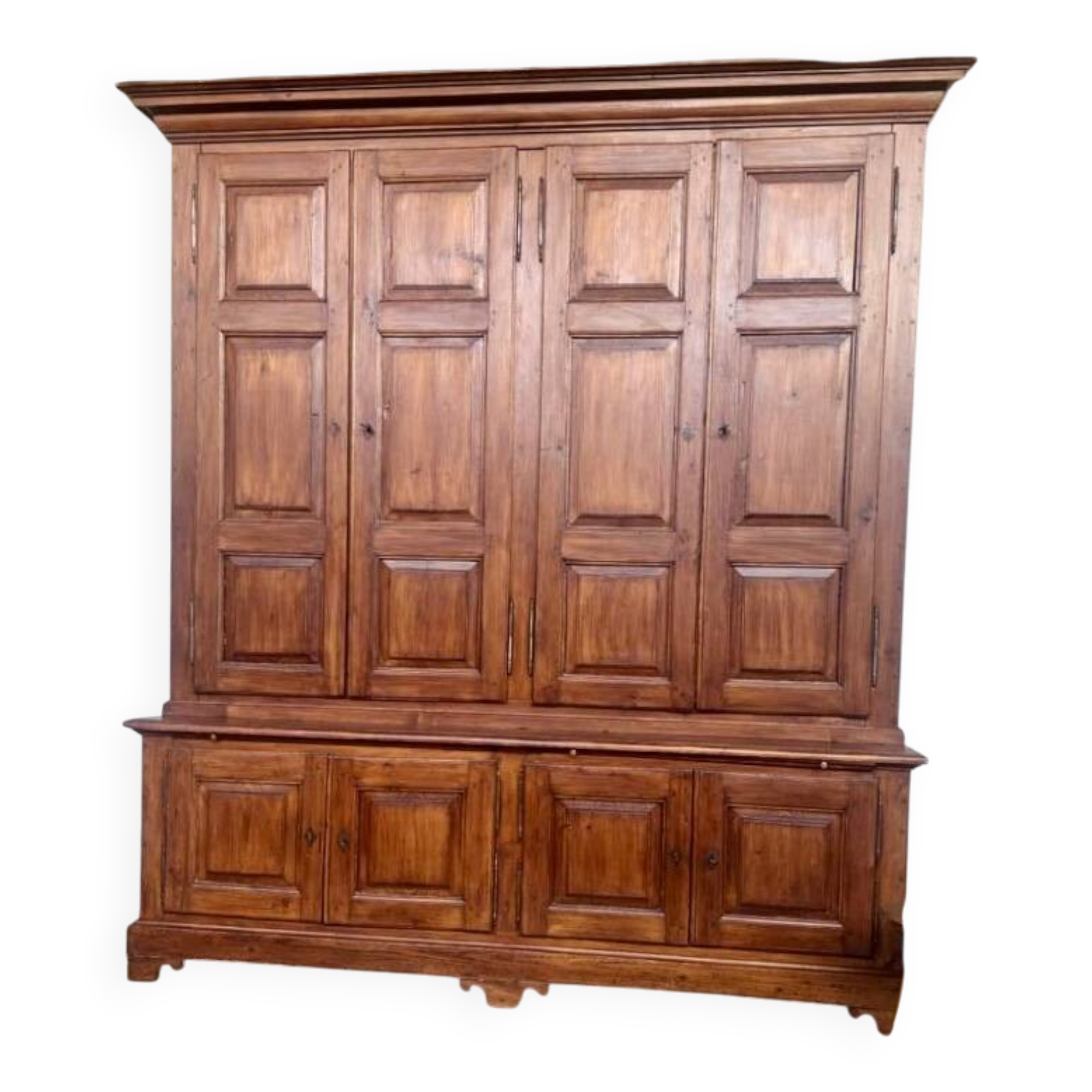 Grand buffet  bibliotheque 2 corps meuble de métiers