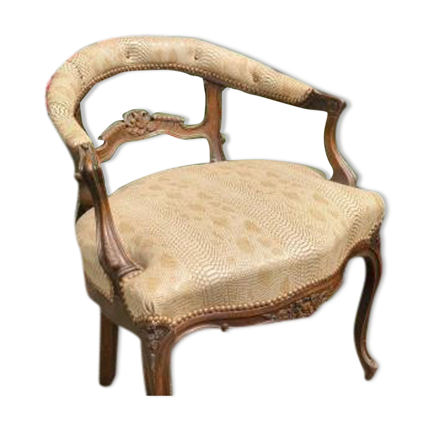 NIII walnut office chair