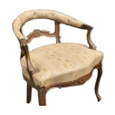 NIII walnut office chair