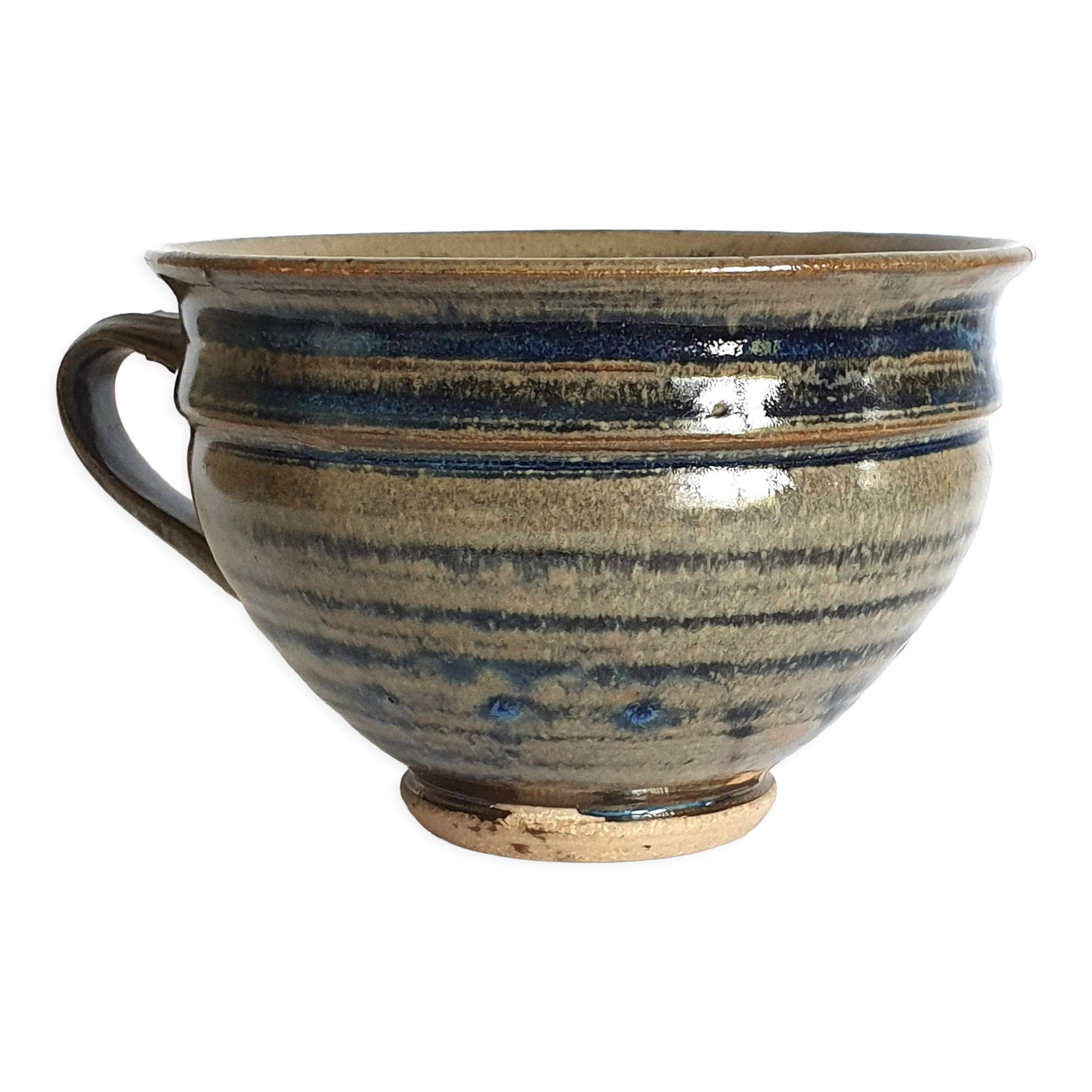 Ceramic cup signed MCB La Borne