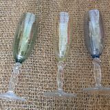 6 champagne flutes
