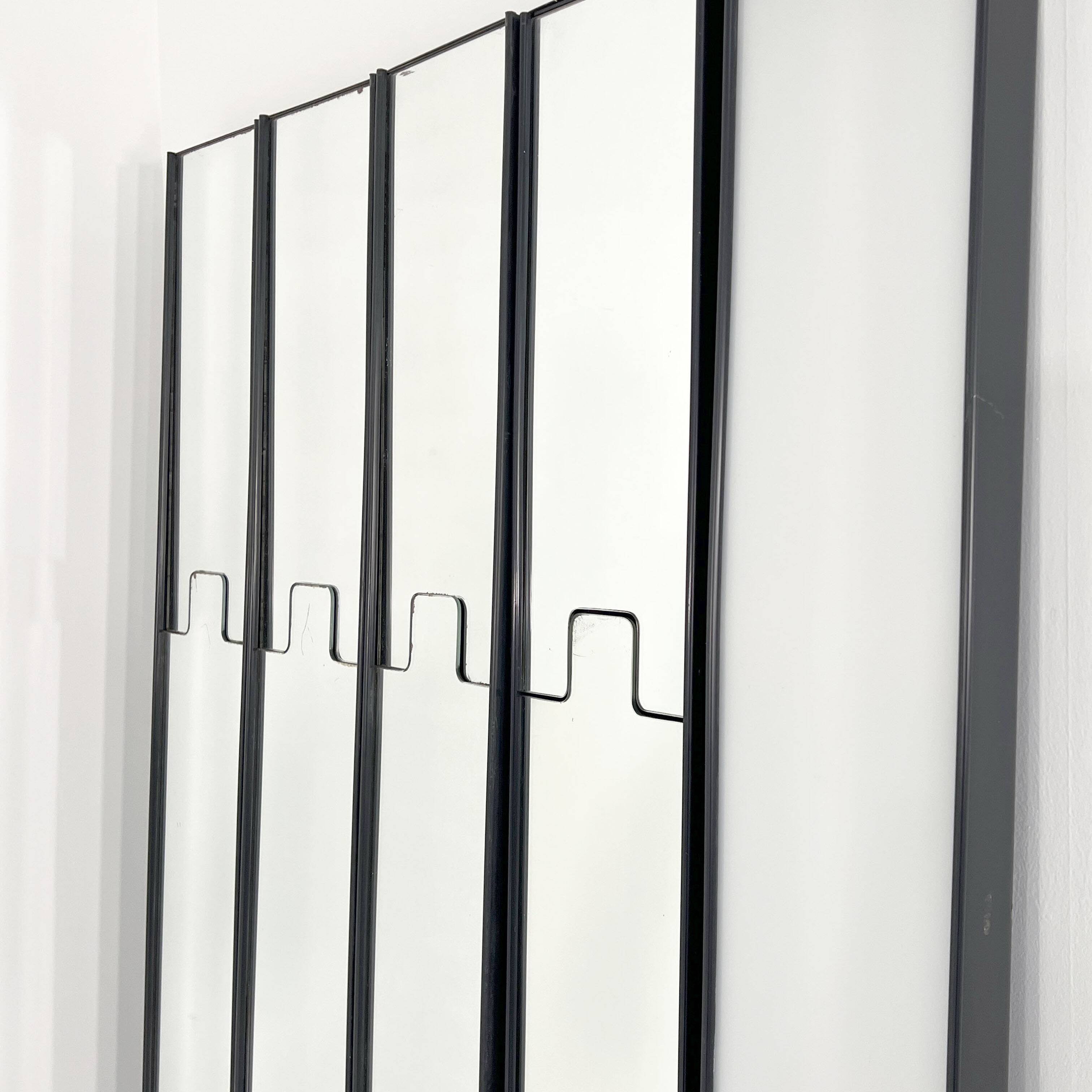 Lot of Mirrors / Lamp / Coat Racks model Gronda by Luciano Bertoncini for Elco, 1970