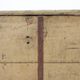 Antique 19th Century Primitive Weathered Painted Transport Chest