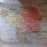 Old poster of geography.